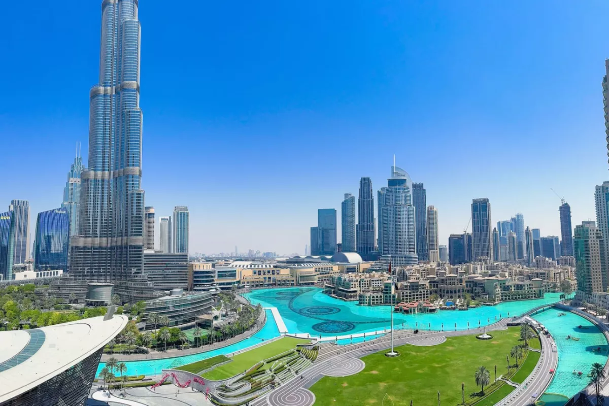 6-osobowy Apartament na 16. piętrze z widokiem na Burj Khalifa - Grande Signature Residences