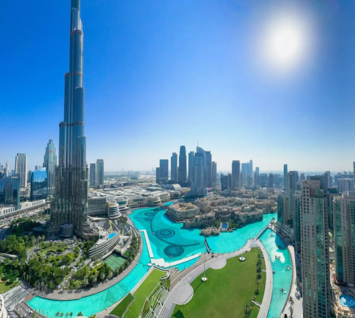 14-osobowy Apartament 4-pokojowy na 62. piętrze z widokiem na Burj Khalifa - Grande Signature Residences