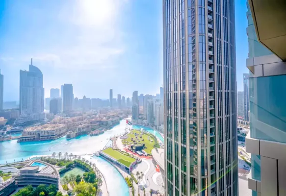4-osobowy Apartament na 30. piętrze z widokiem na Burj Khalifa - Address Opera Residences