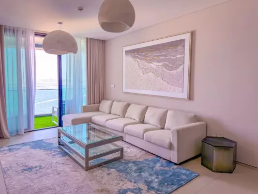 8-osobowy Apartament na 12. piętrze Address Beach Resort Residence - Widok wart milion dolarów
