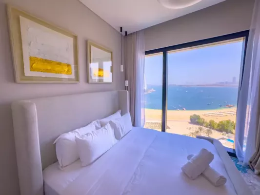 8-osobowy Apartament na 12. piętrze Address Beach Resort Residence - Widok wart milion dolarów
