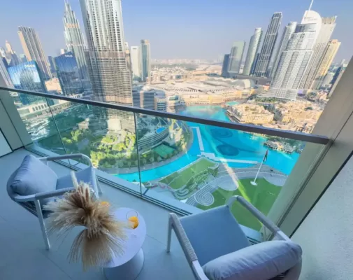 8-osobowy Apartament na 41. piętrze z widokiem na Burj Khalifa - Grande Signature Residences - Galeriebild