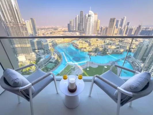 6-osobowy Apartament na 32. piętrze z widokiem na Burj Khalifa - Grande Signature Residences - Zdjęcie z galerii
