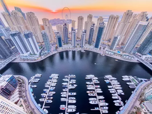 6-osobowy Apartament na 46. piętrze - Vida Residences Dubai Marina & Yacht Club - Zdjęcie z galerii