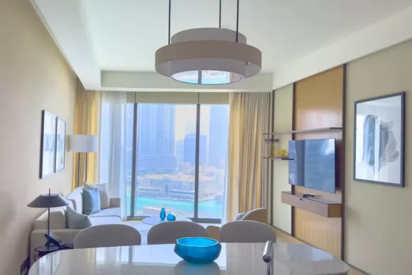 4-osobowy Apartament na 16. piętrze z widokiem na Burj Khalifa - Address Opera Residences - Zdjęcie z galerii