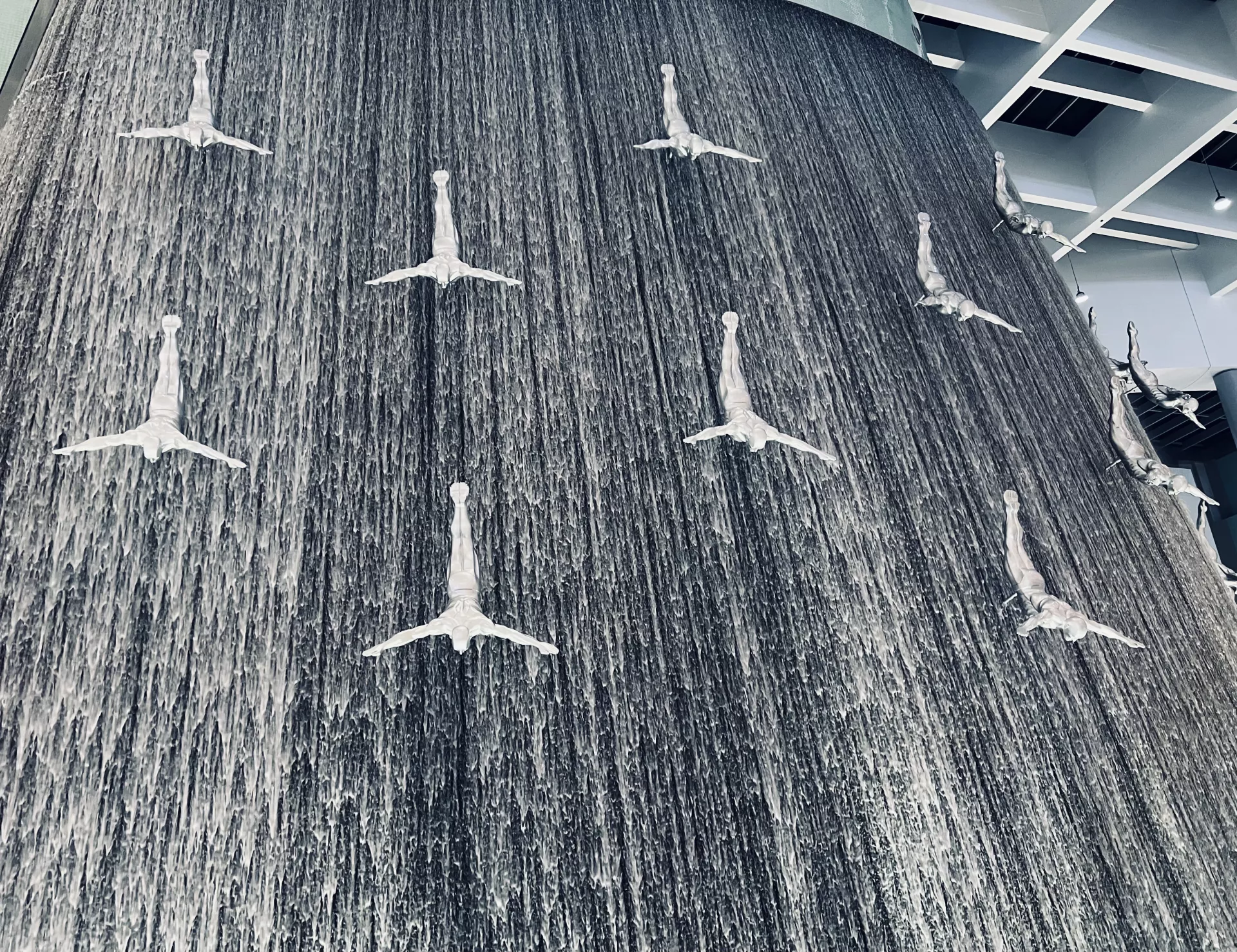 The Waterfall - Wodospad Poławiaczy Pereł w Dubai Mall