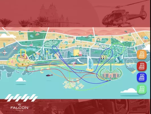 Pearl Heli Tour (12 min) - Prywatny (Atlantis (Dubai))